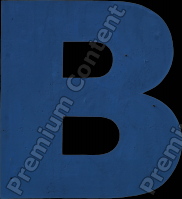 High Resolution Decal Letter Texture 0002